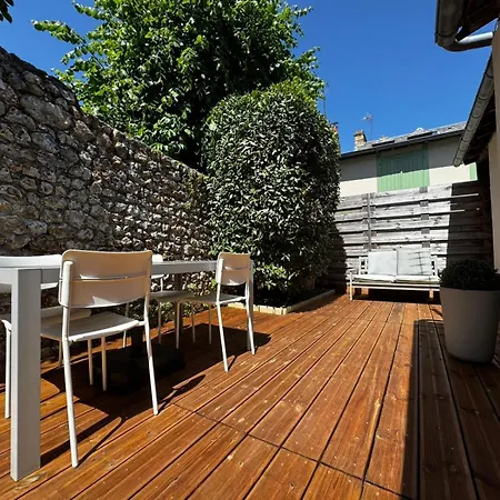 June And Joy - Maisons Terrasses Parking Prive Ferienhaus Honfleur